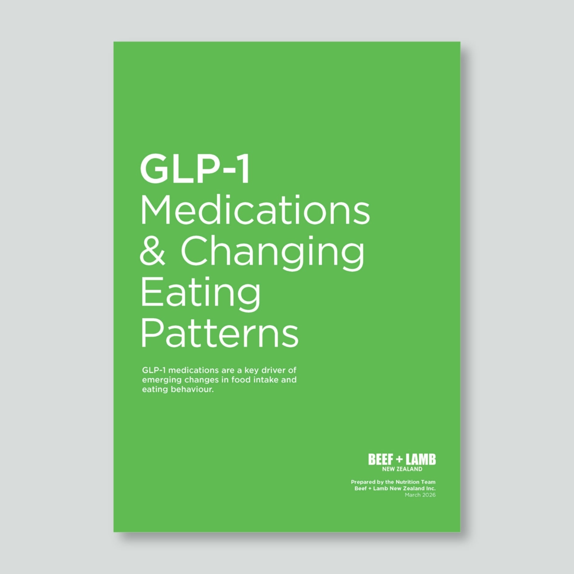 GLP-1 Industry Document
