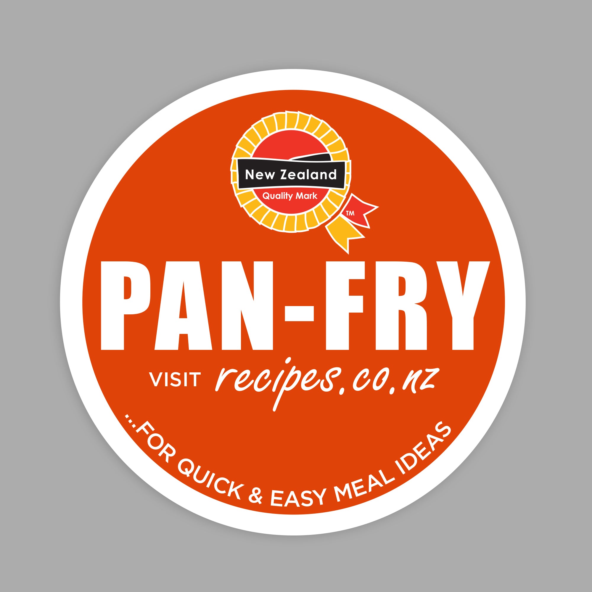 Pan Fry Labels (Max 4)